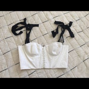 House of CB Bustier top 🖤